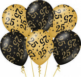 25 Jaar Verjaardag Versiering Pakket 9-delig